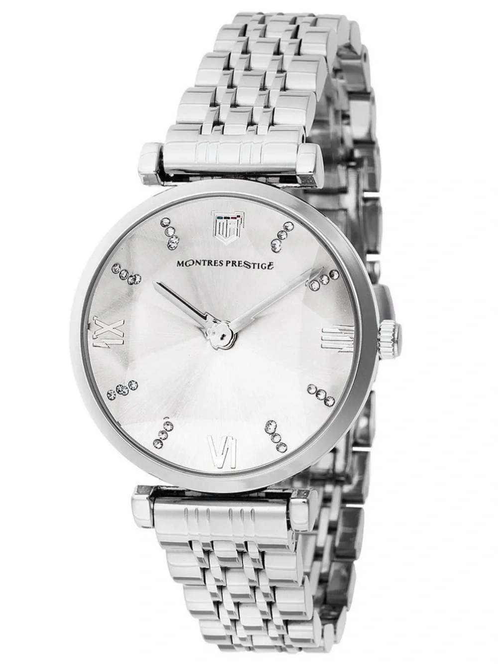 NEW Montres Prestige x Invicta Women’s Silver Watch 32mm Timeless Dainty Classic